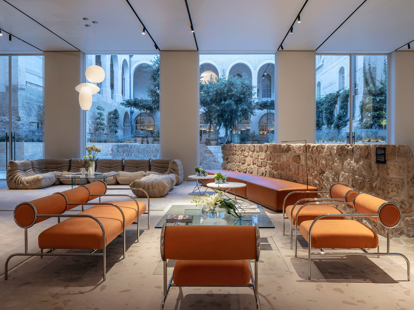 Star hotel project Furniture factory public area furniture J-427