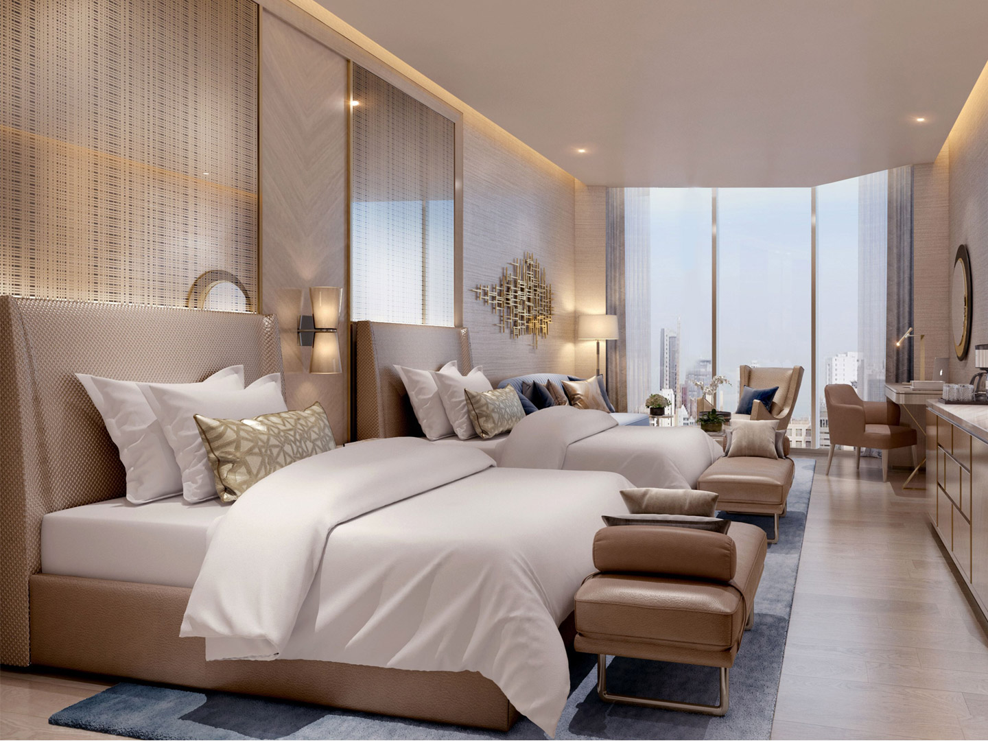 Simple furniture suppliers Villa hotel custom furniture J-359