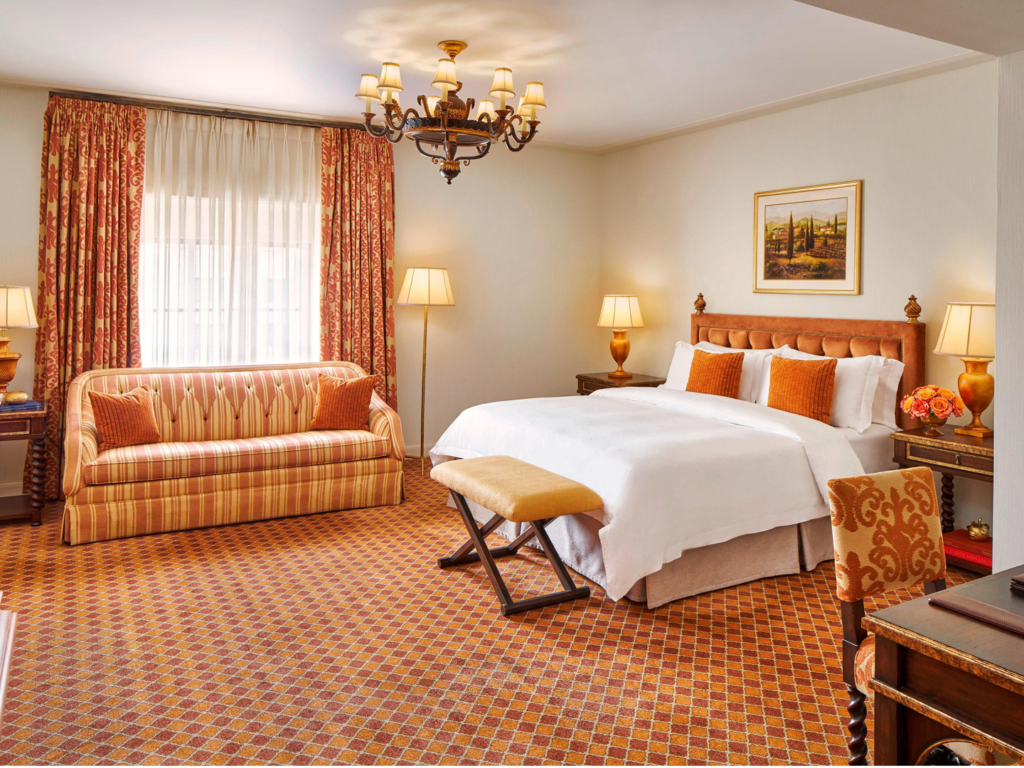 Simple Italian residence custom star hotel furniture J-362