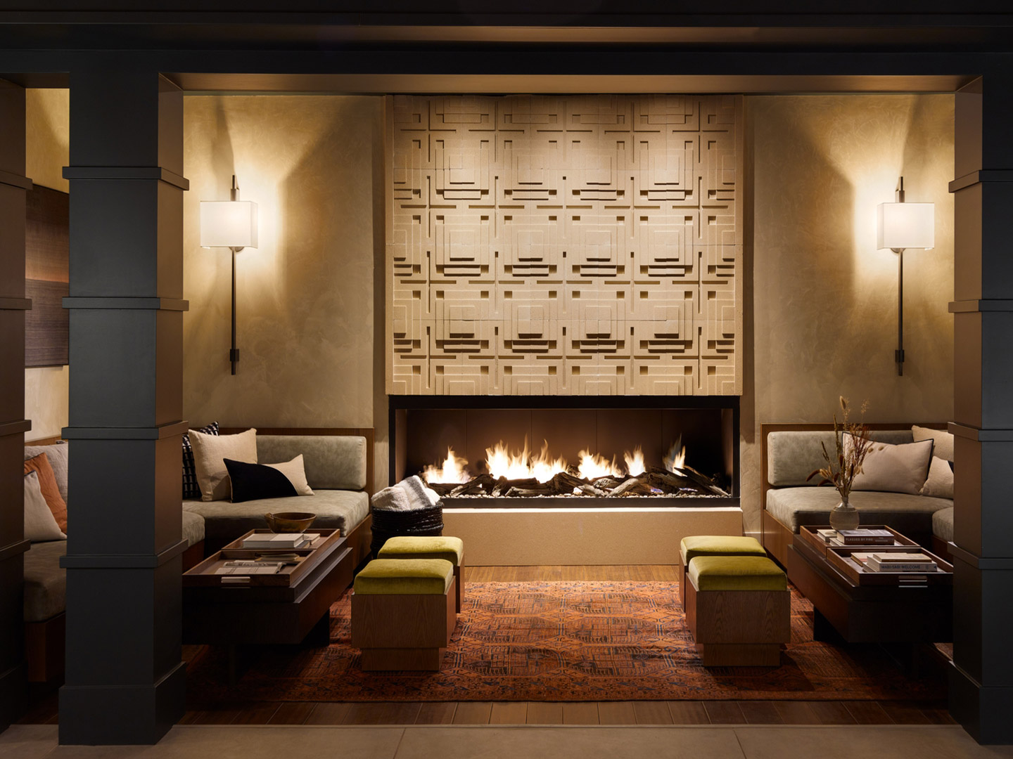 Resort hotel Restaurant Public area hotel furniture factory J-440