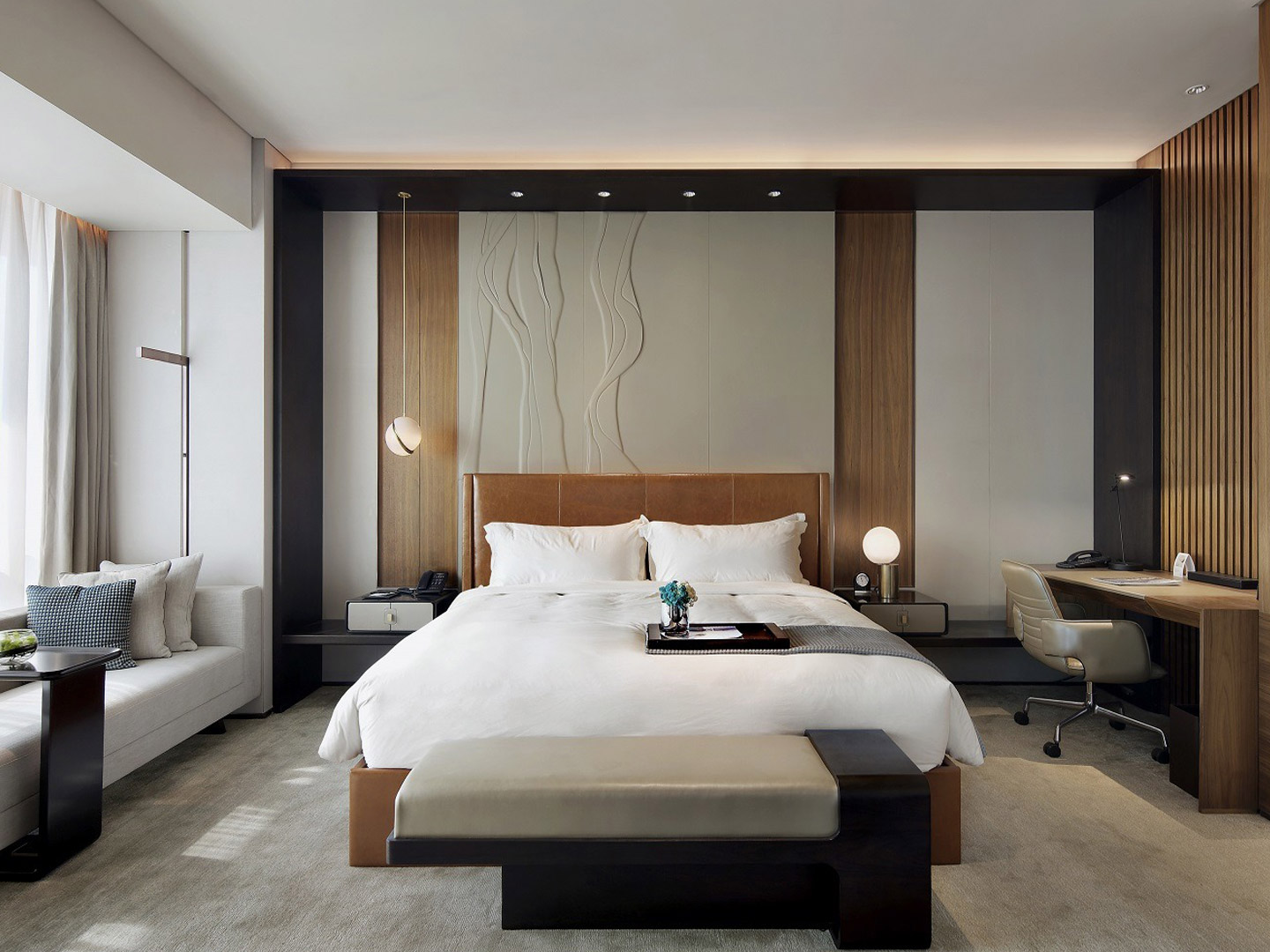 Hotel Furniture factory custom theme hotel suite furniture J-434
