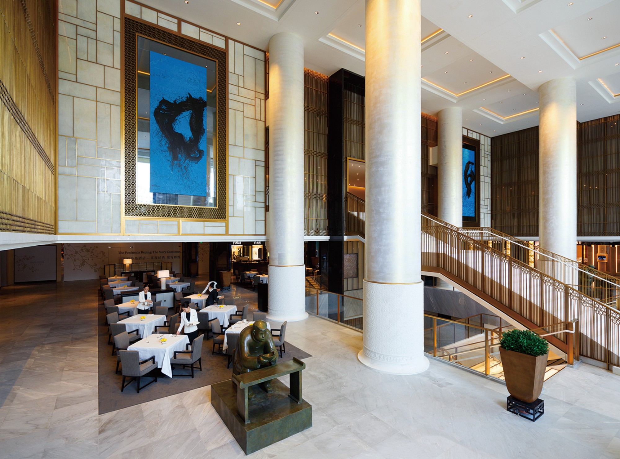 Express Hotel high-end custom hotel lobby furniture J-496