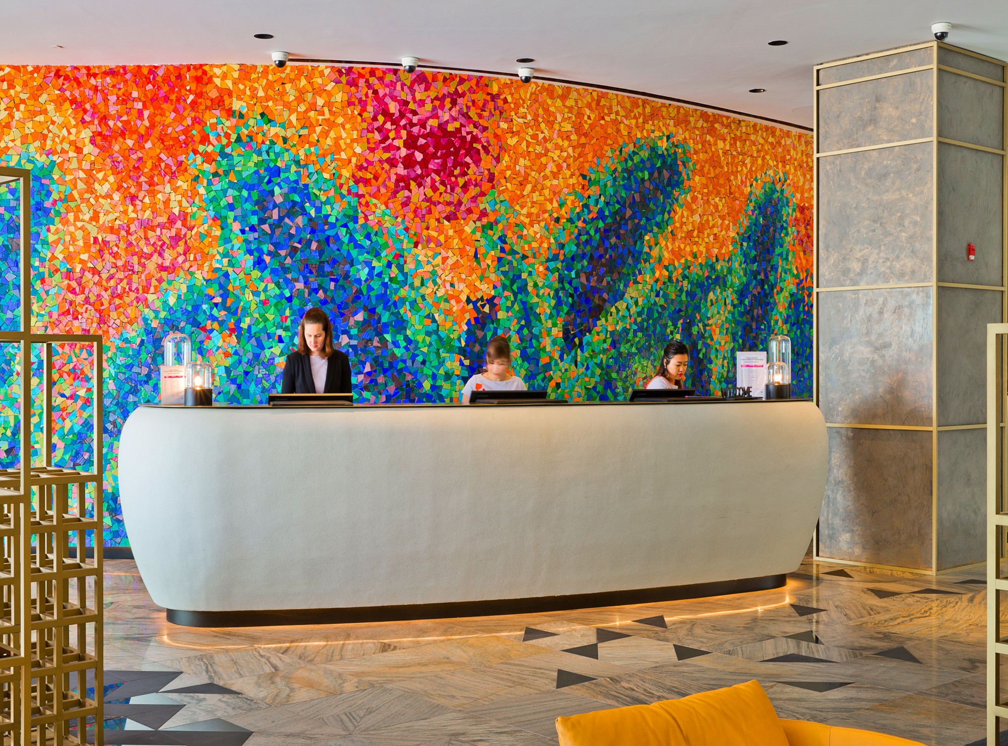 Custom project furniture High-end hotel lobby furniture J-497