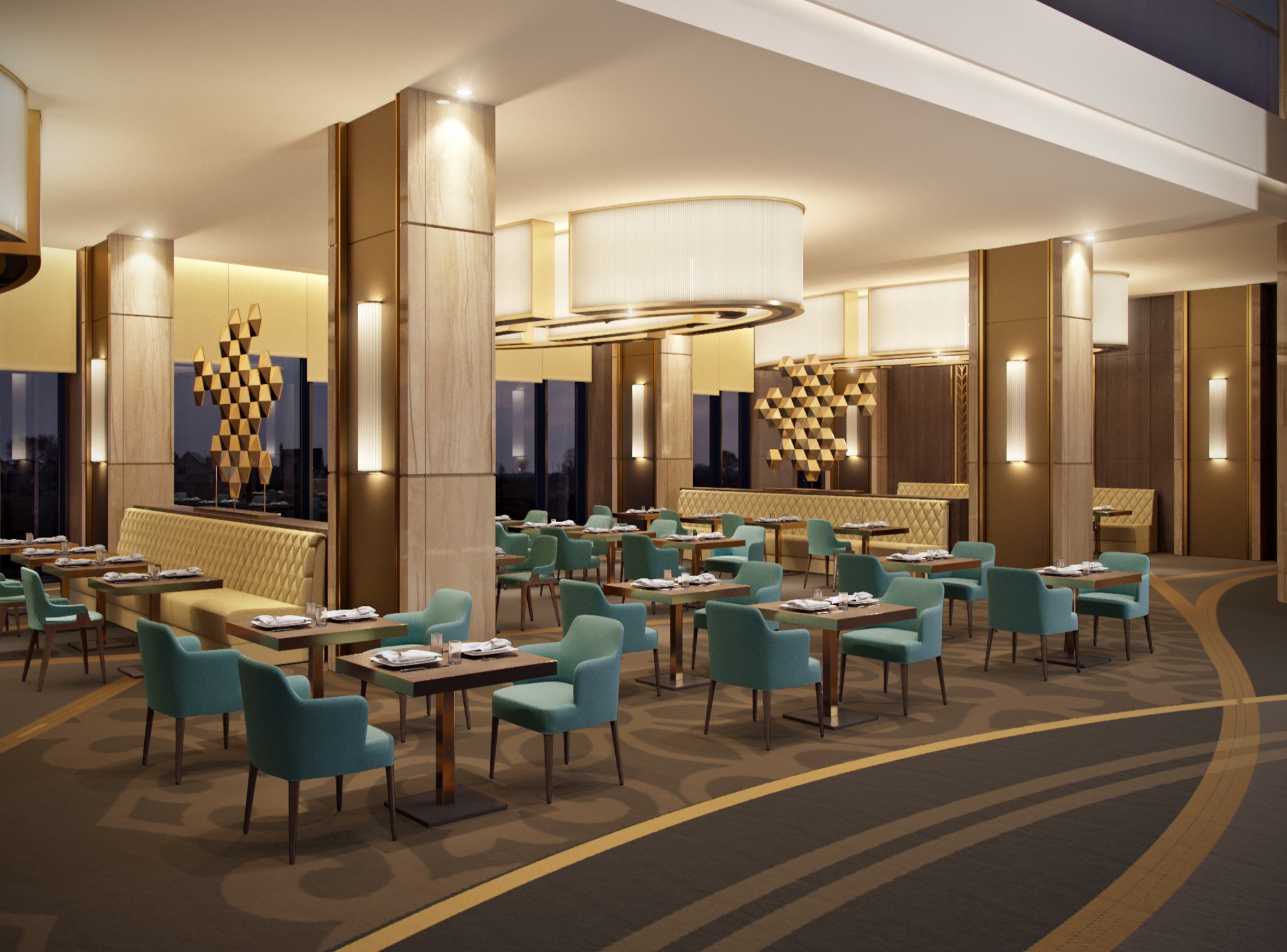 Project Furniture factory custom star hotel furniture J-512