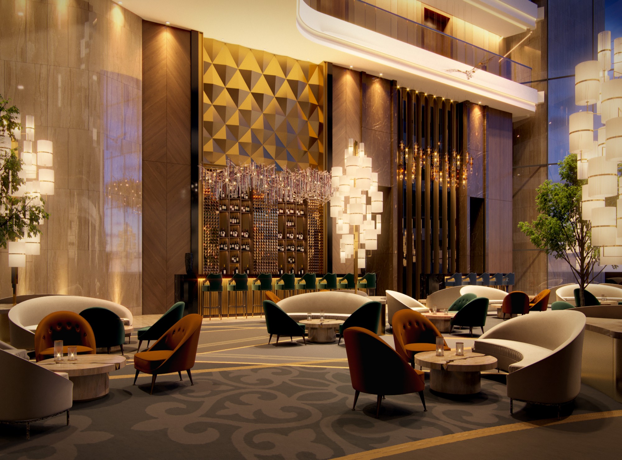 Project Furniture factory custom star hotel furniture J-512