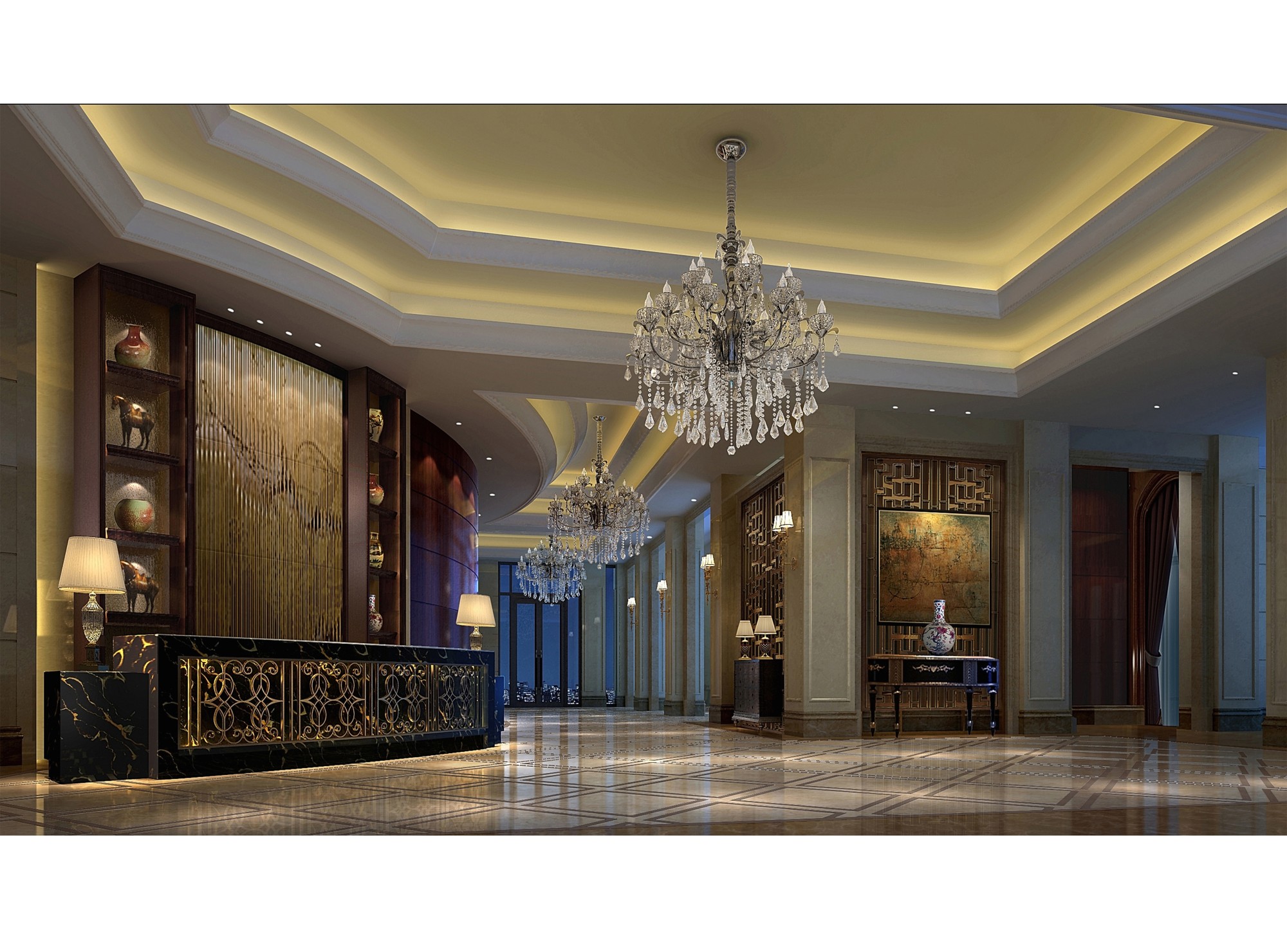 Project Furniture factory custom theme hotel furniture J-529
