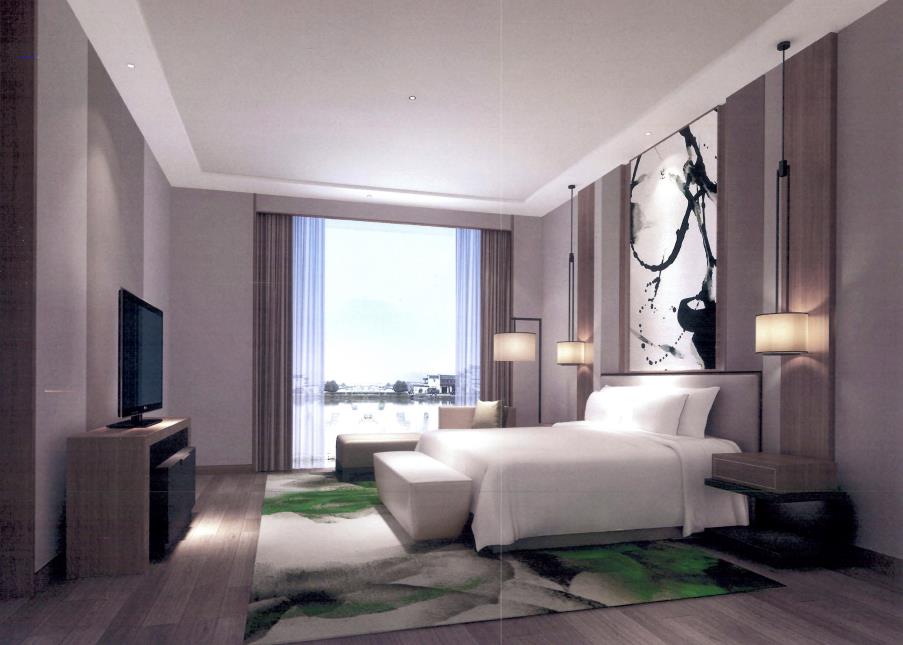Furniture Custom factory works hotel lobby furniture J-537