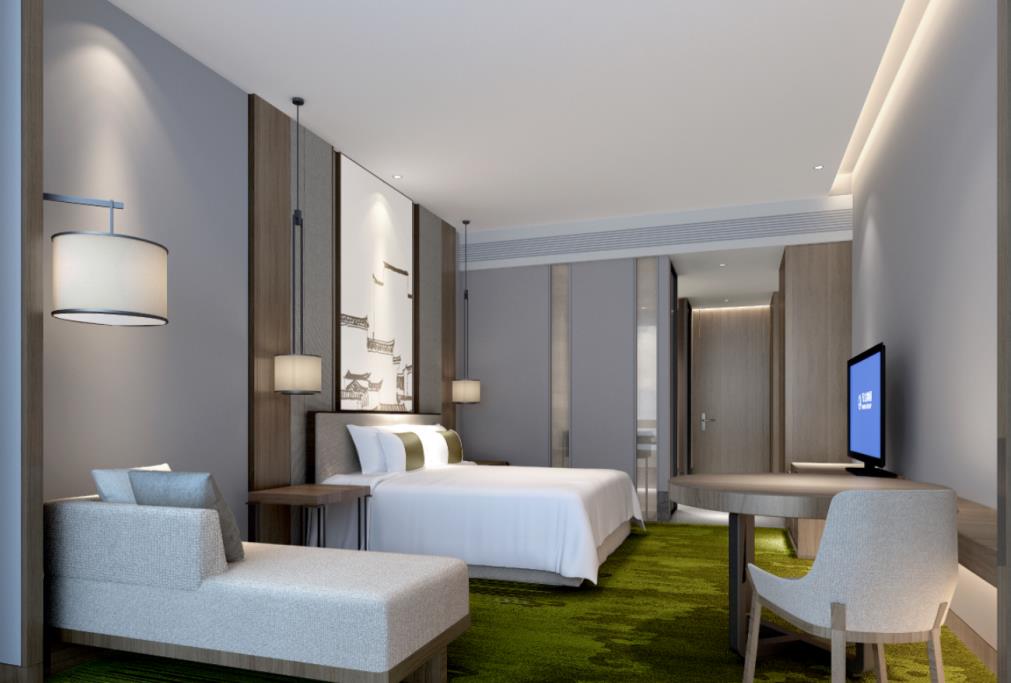 Furniture Custom factory works hotel lobby furniture J-537