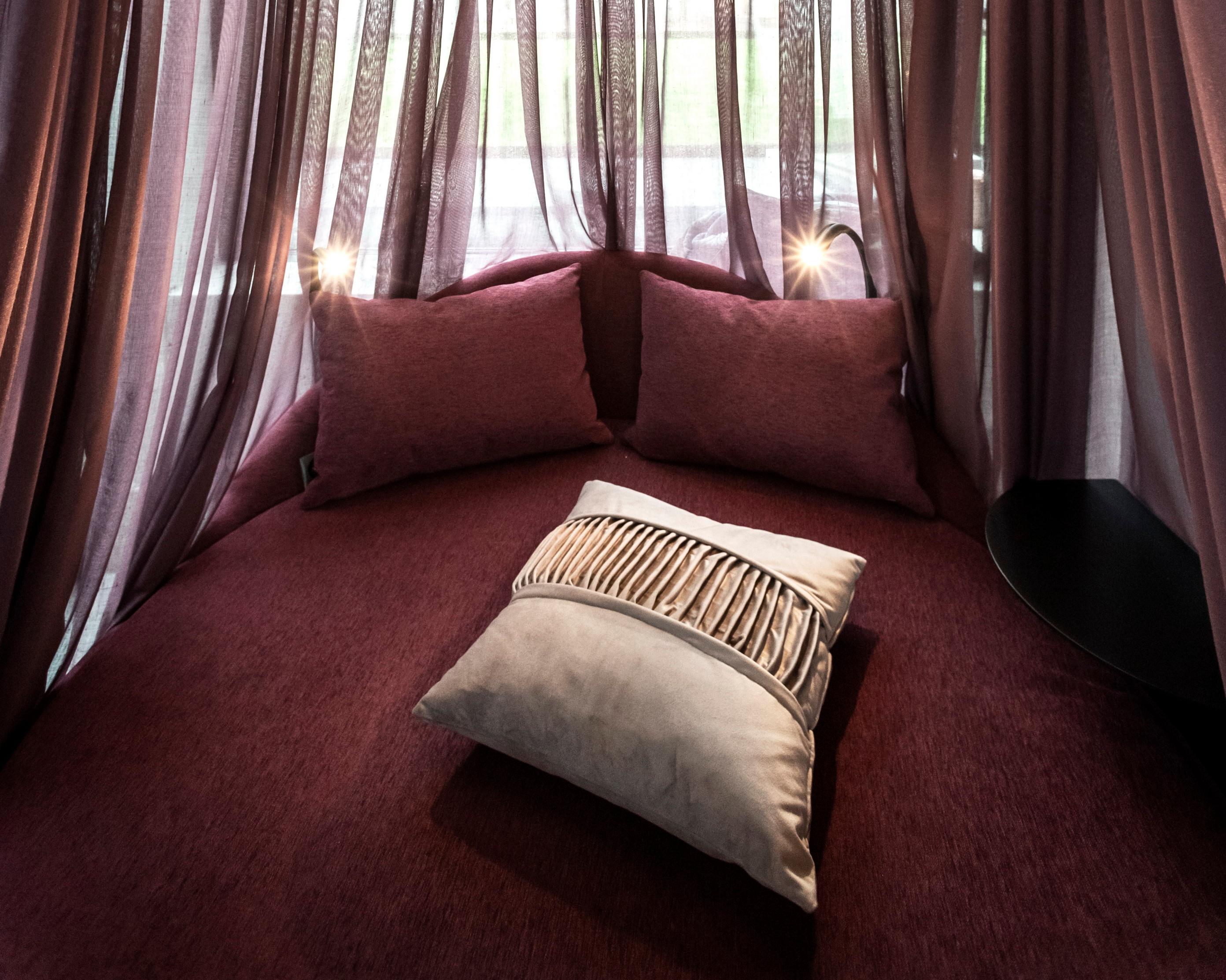 Custom furniture factory project Works Hotel Double bed J-570