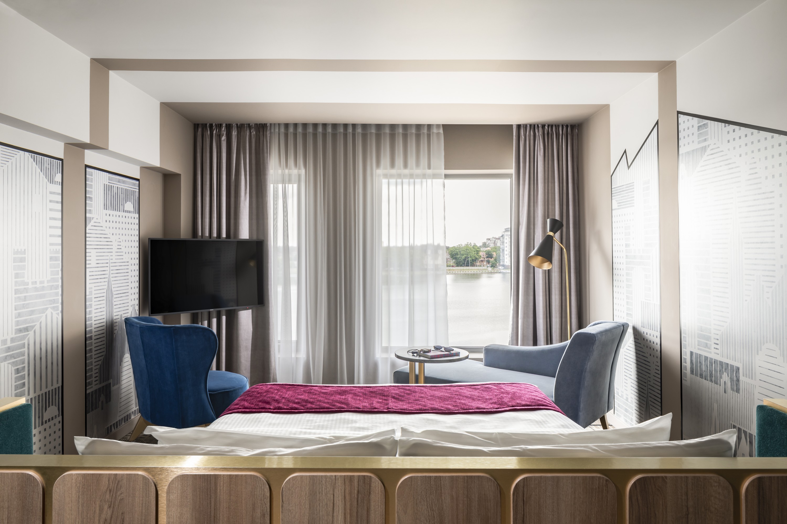 Theme Hotel furniture Exporter hotel room furniture J-505