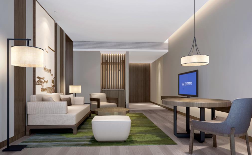 Furniture Custom factory works hotel lobby furniture J-537