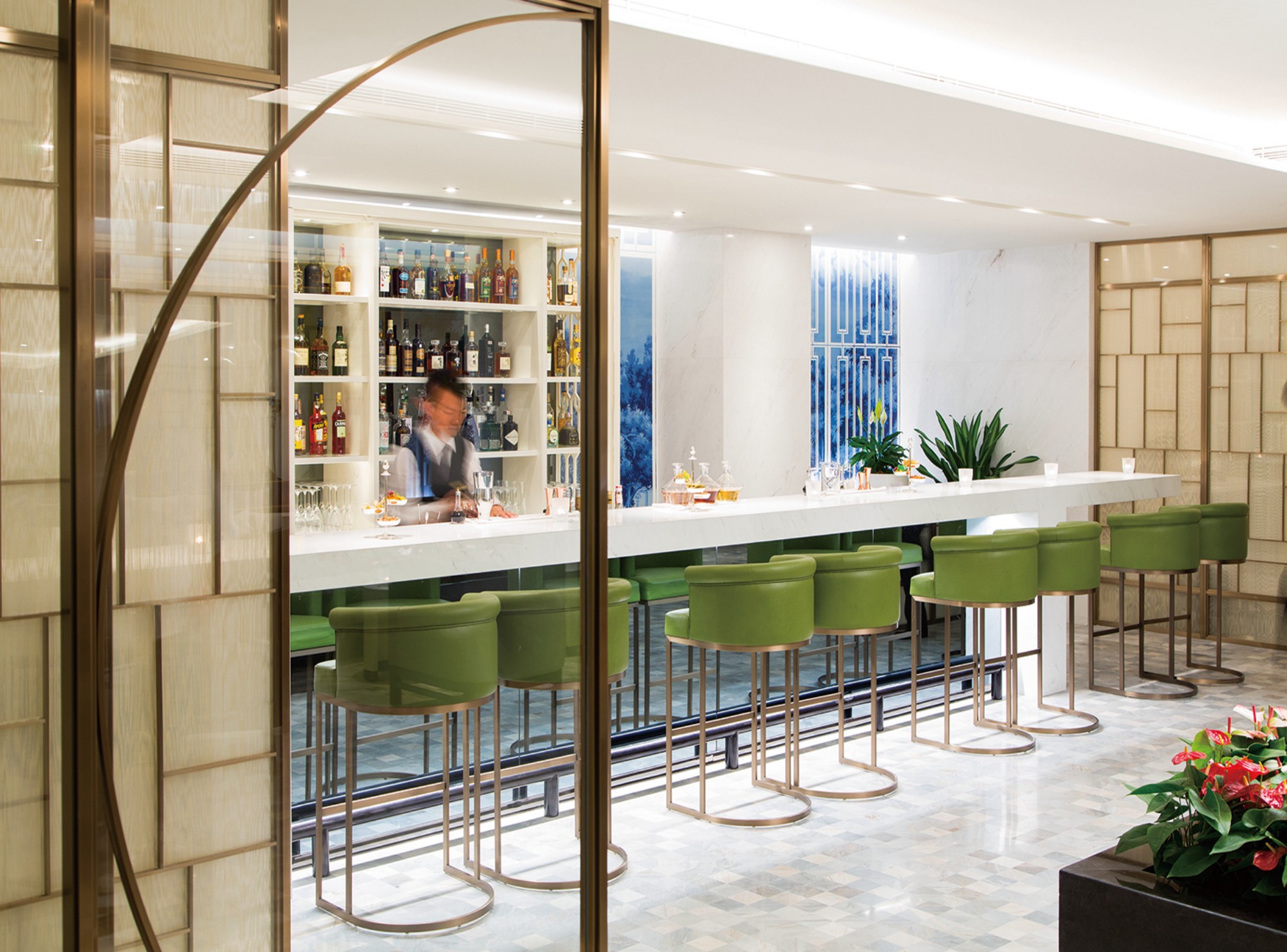 Express Hotel high-end custom hotel lobby furniture J-496