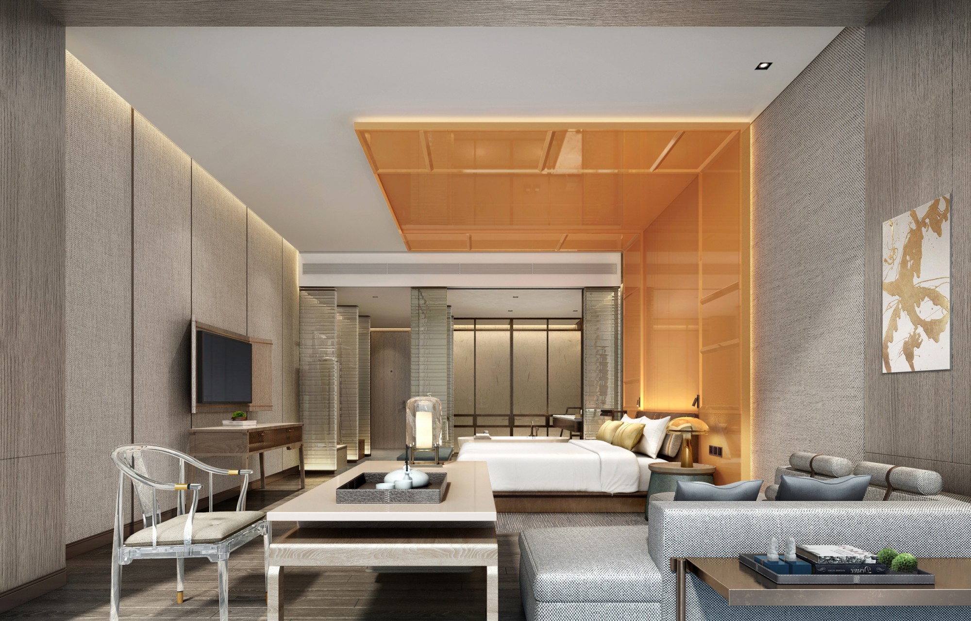 Modern Hotel Furniture Factory Room Living Room Furniture J-665
