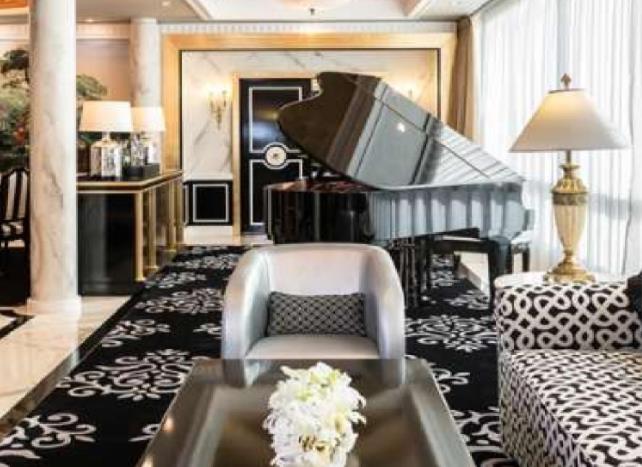 Furniture customization factory chain hotel bedroom sofa J-788