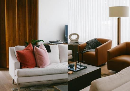 Customized Source Factory Modern Hotel Room Sofa J-709