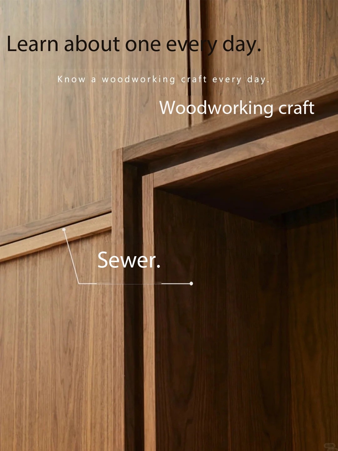 Understanding the high-end wood craftsmanship | Seam removal