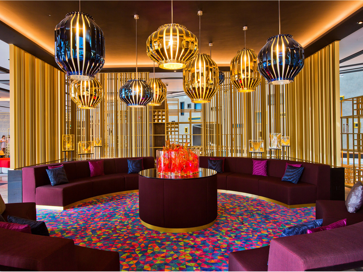 Custom project furniture High-end hotel lobby furniture J-497