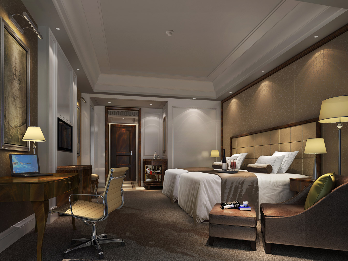 Project Furniture factory custom theme hotel furniture J-529