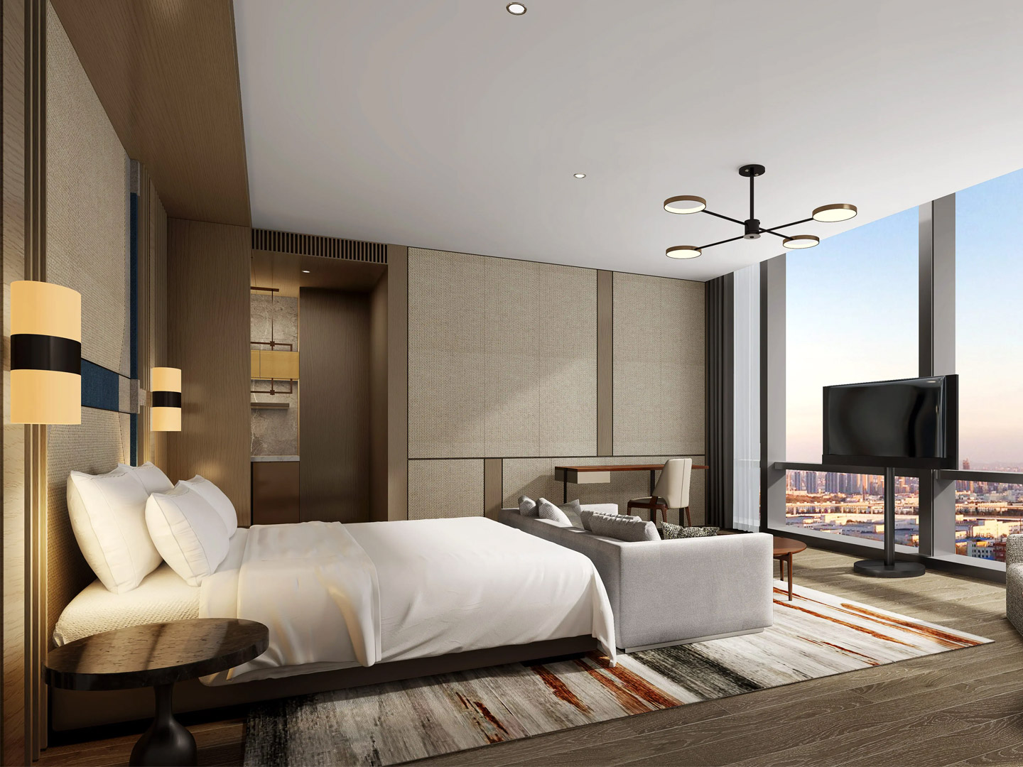 Project Furniture factory works hotel room furniture J-568
