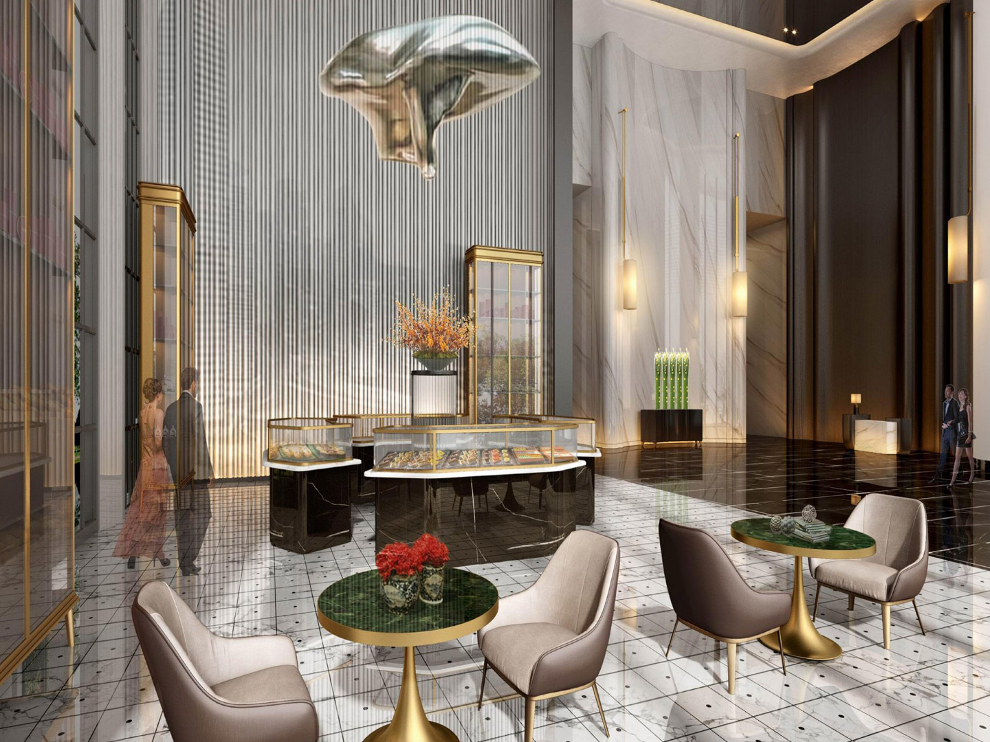 Hotel furniture factory Star hotel suite public area furniture J-569