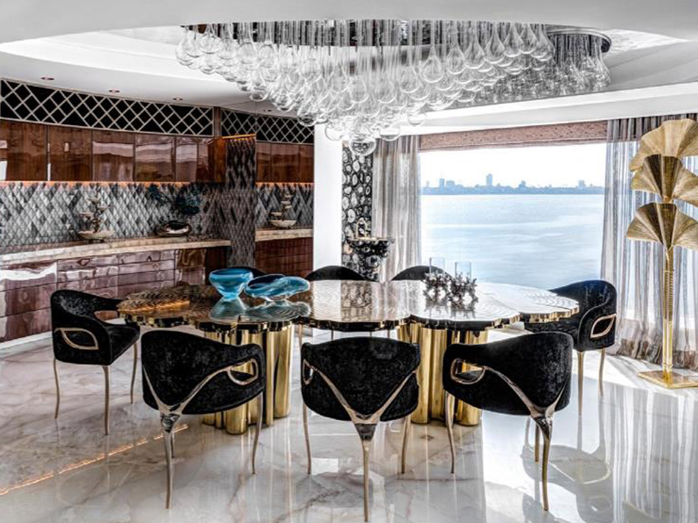 Customized dining tables and chairs in star rated hotels J-728