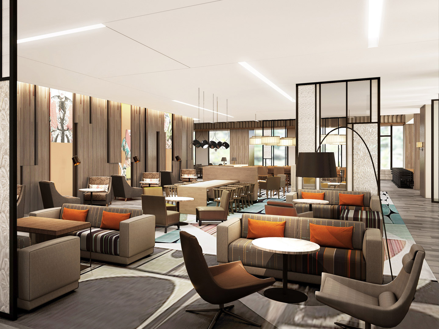 Italian furniture custom factory theme hotel furniture J-539