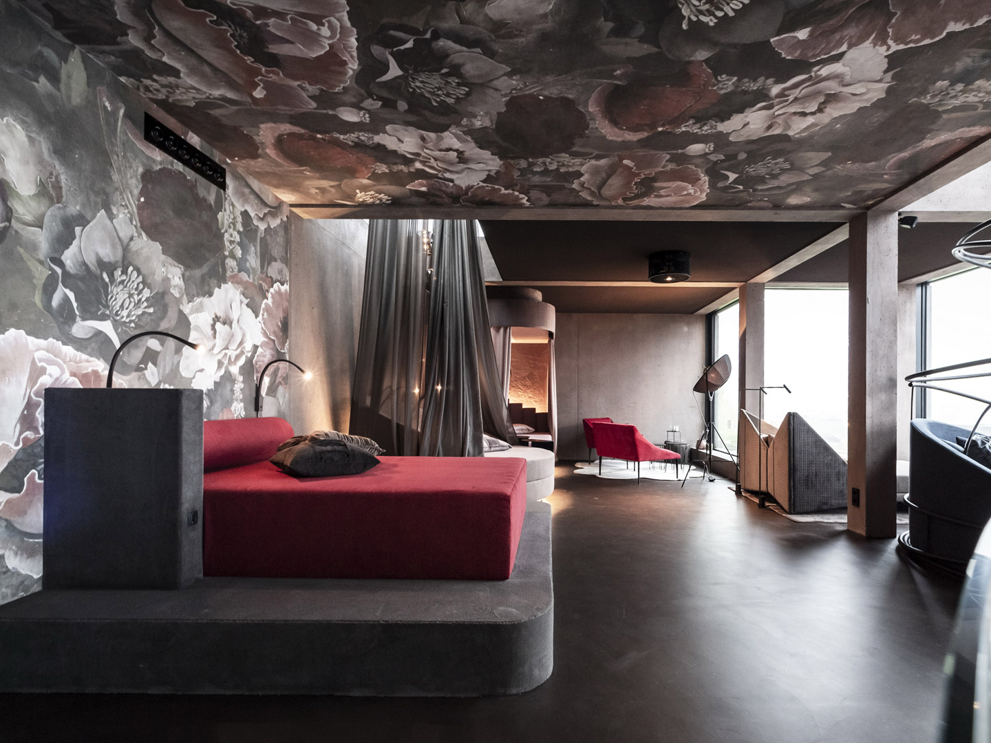 Custom furniture factory project Works Hotel Double bed J-570