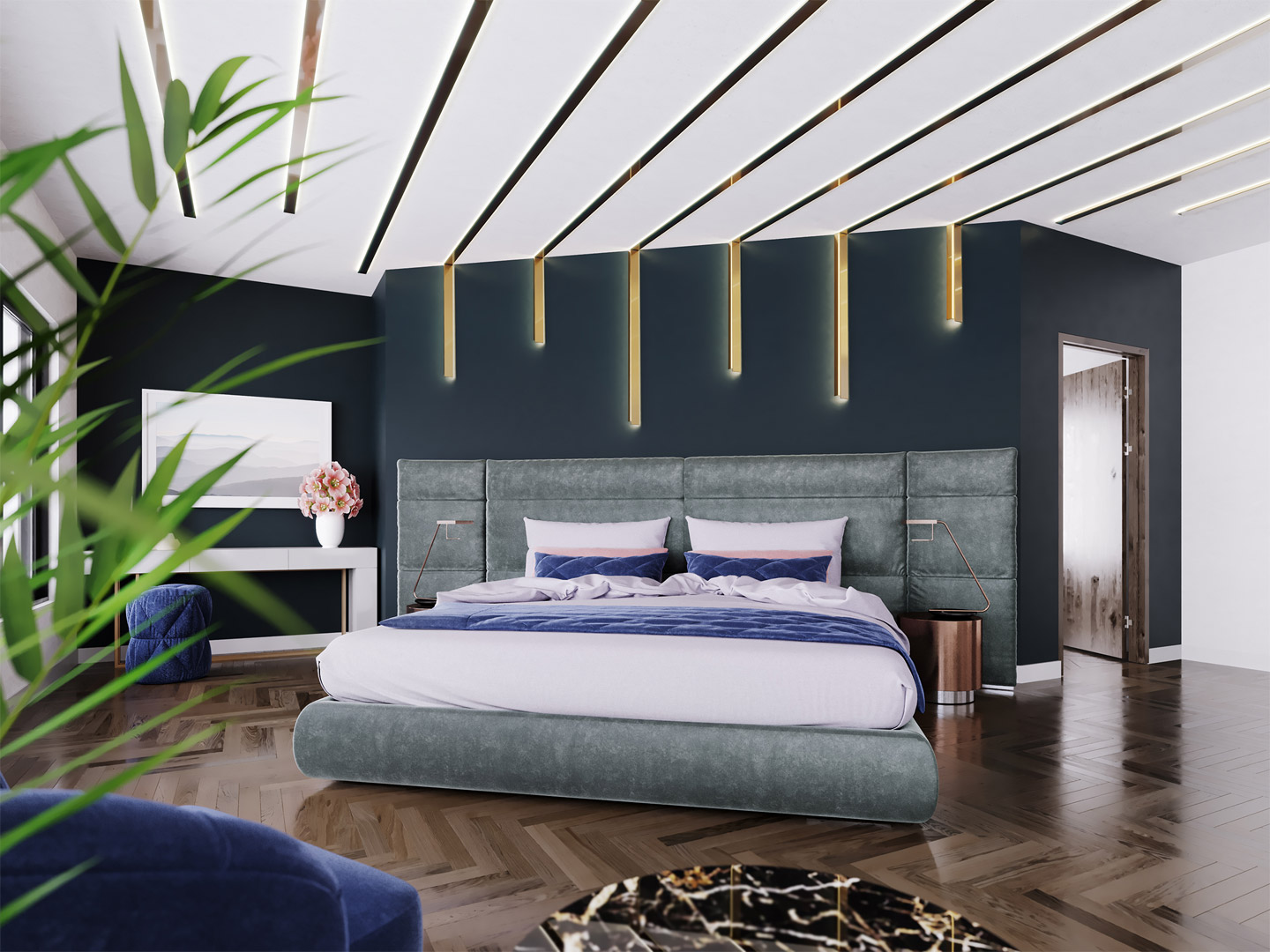 Furniture hotel Engineering Custom furniture hotel sofa bed J-581