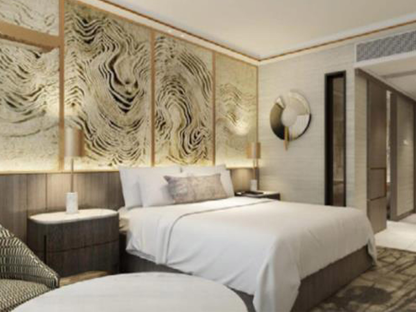 Hotel custom furniture factory Hotel bedroom do...