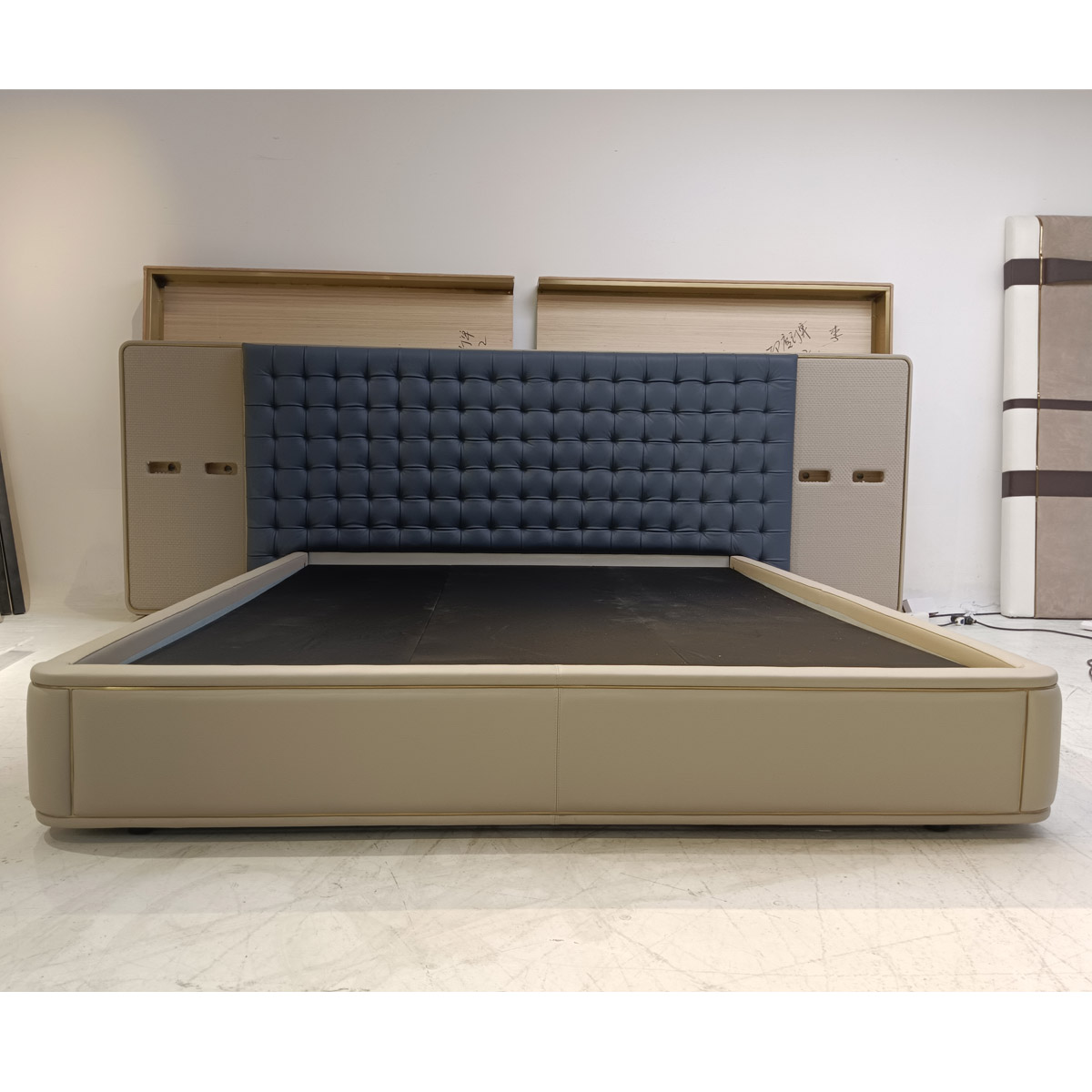 Works single custom bedroom double bed H733