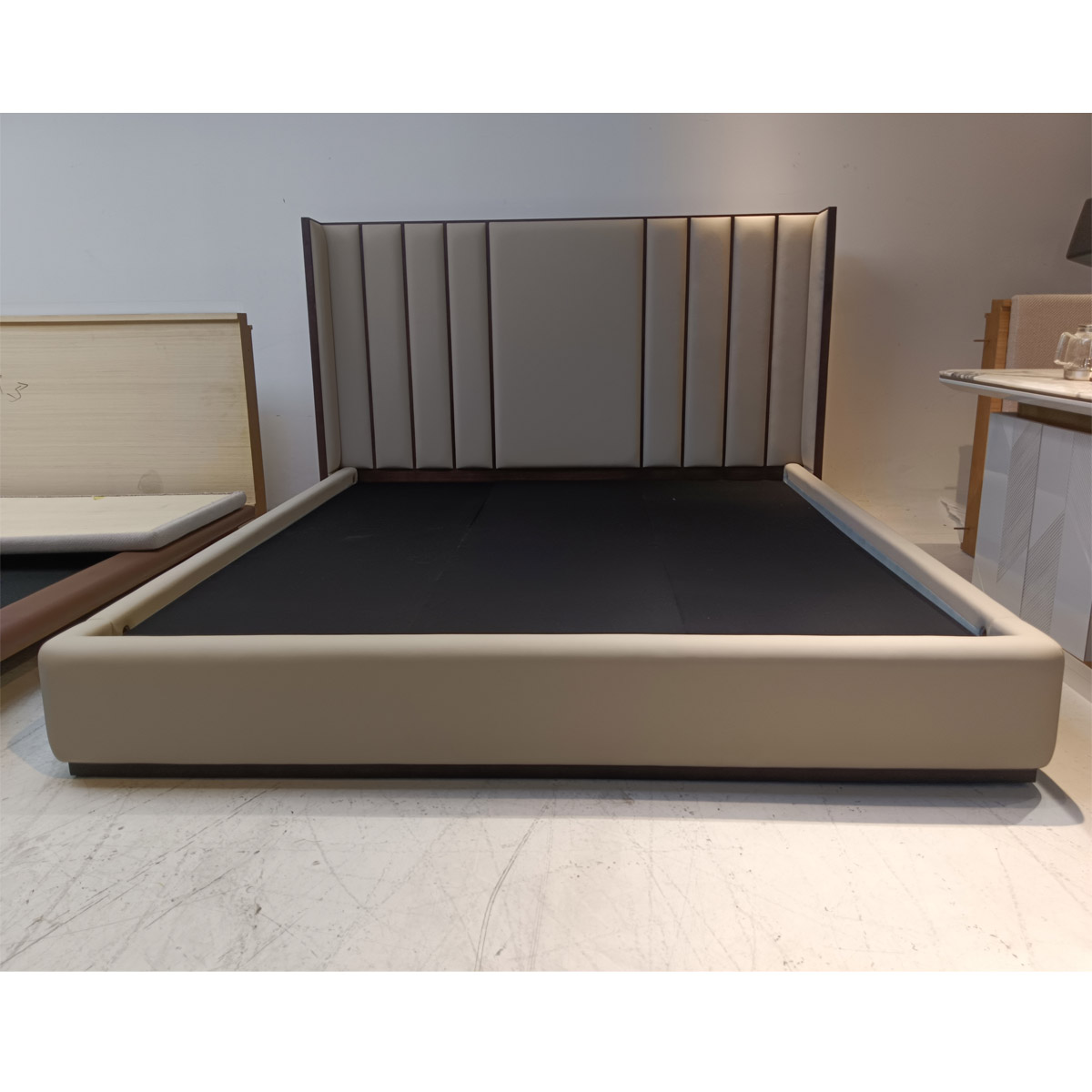 Guangxi customer double bed real shooting ...