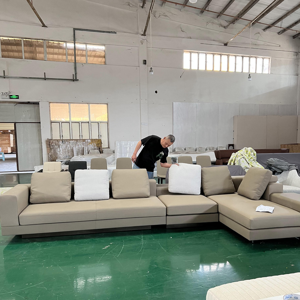 Customized sofa assembly for customers in ...