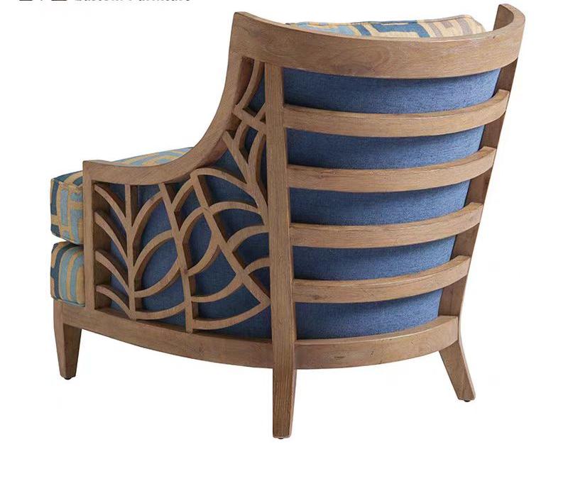 Southeast Asian style high-end custom leisure chair B-333