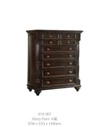 Hotel project American furniture custom double bed B-296