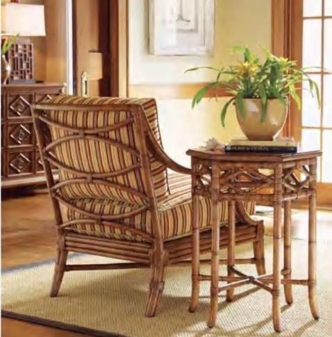 Modern American-style residential villa dining table and chairs B-340