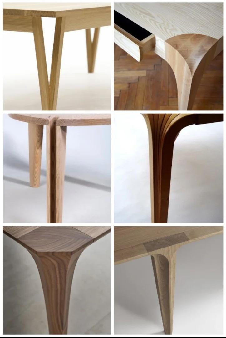 Learn a little about furniture structural design ~ Different ways to make legs
