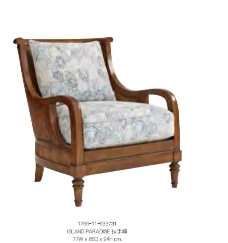 American country mansion custom furniture living room sofa B-271