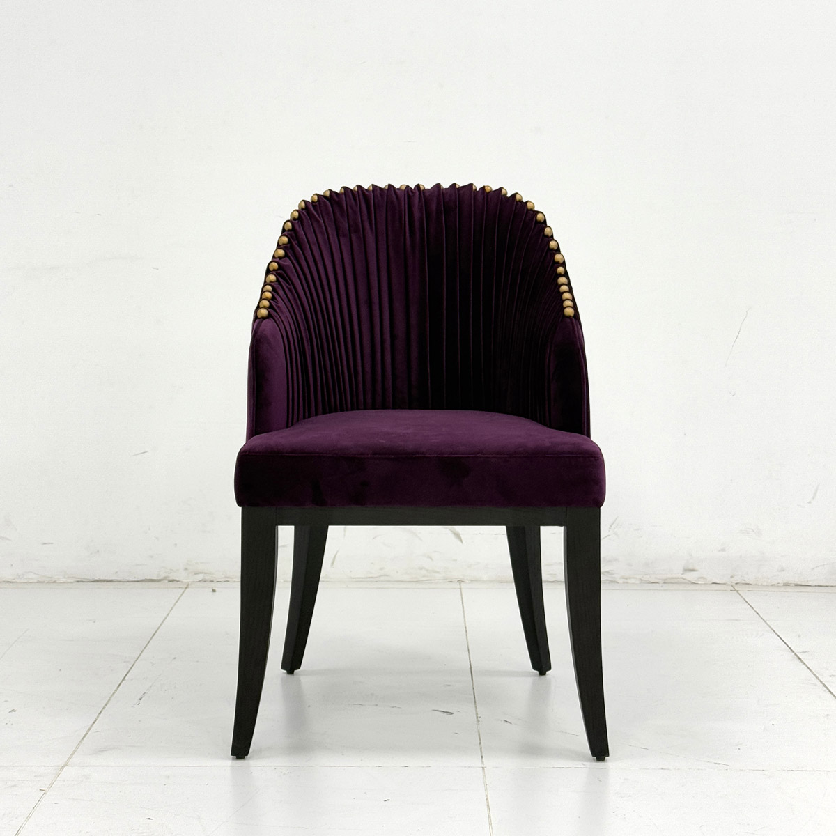 High-end fabric dining chair H1072