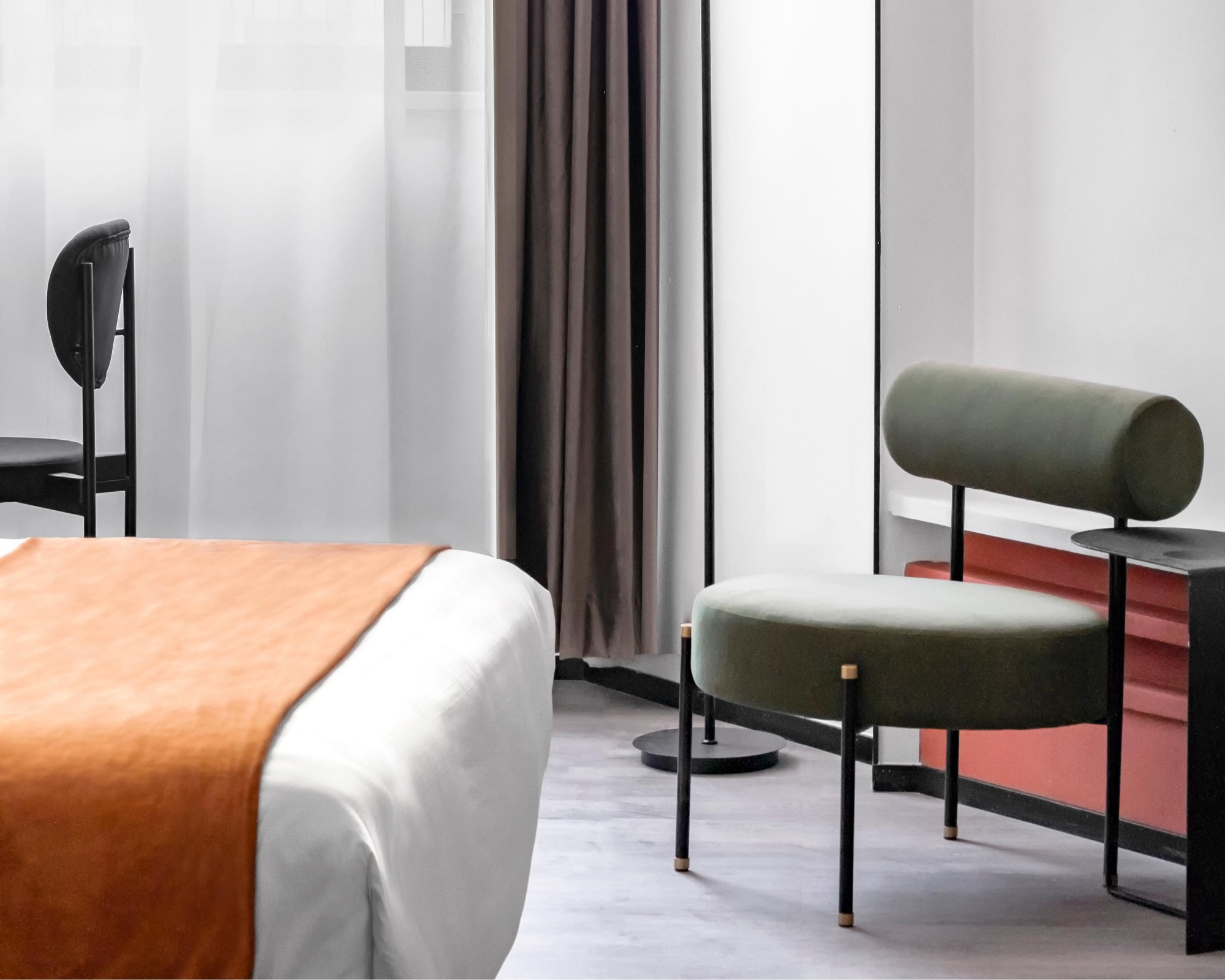 Light luxury high-end decoration company hotel furniture J-850