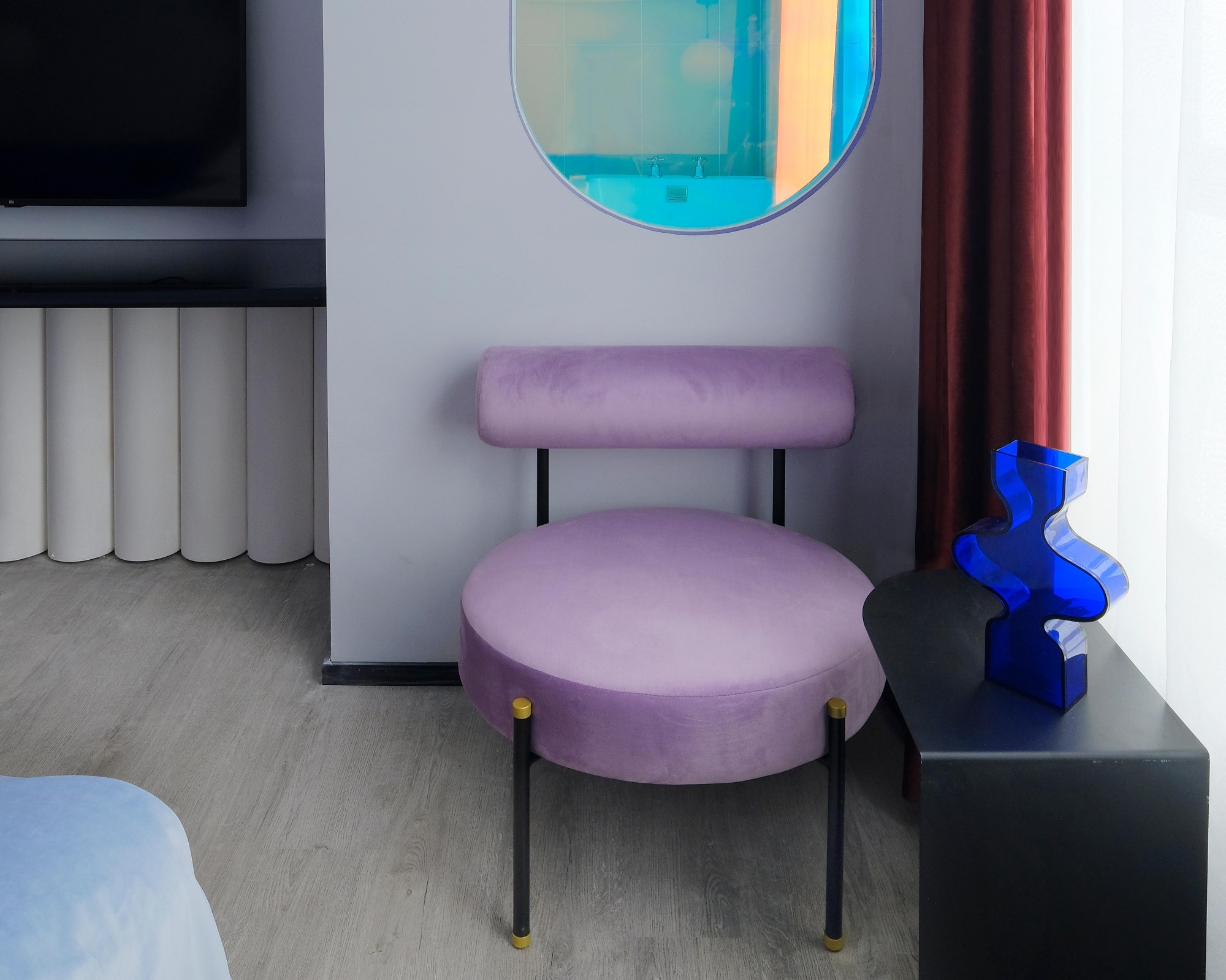 Light luxury high-end decoration company hotel furniture J-850
