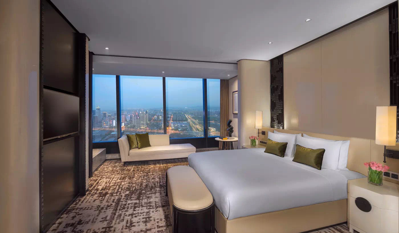 Designer furniture exporter custom hotel full set furniture J-814