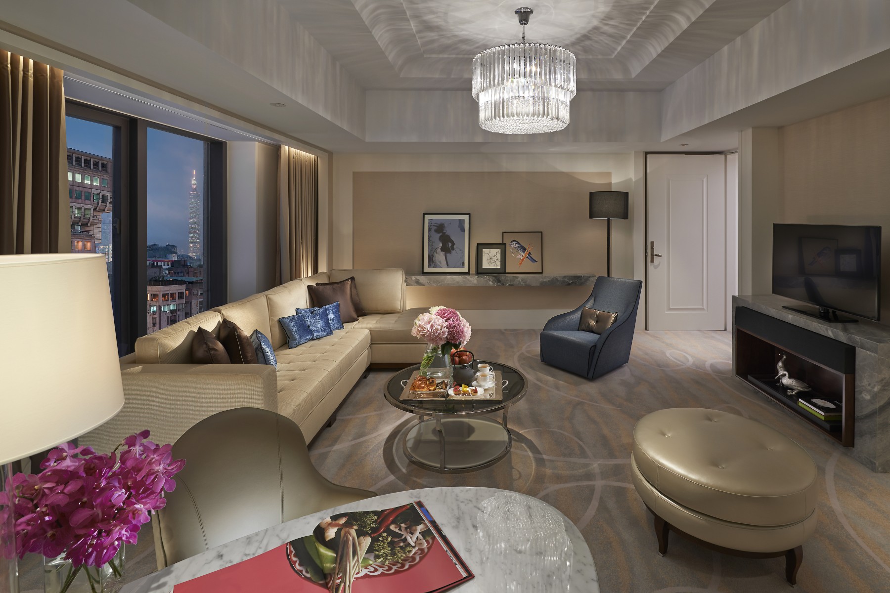 Villa project furniture  high-end customized hotel furniture J-809