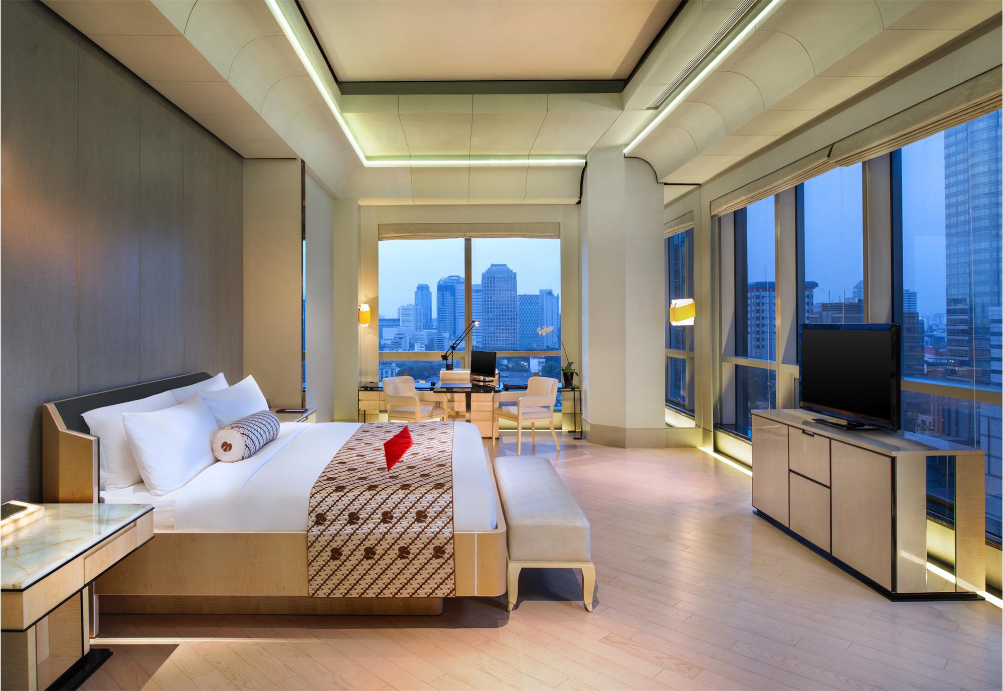 Post-modern star-rated hotel simple designer furniture J-799