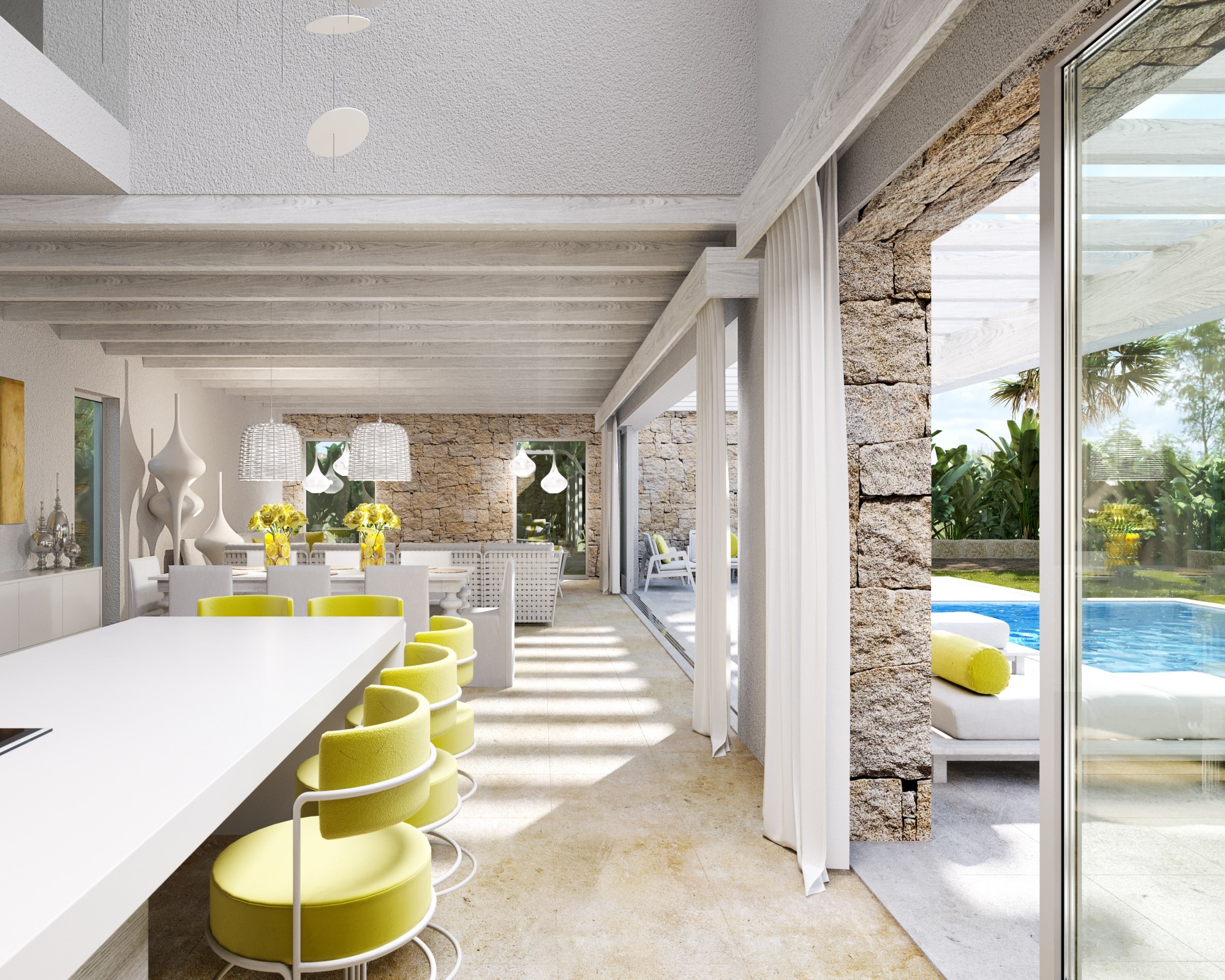 High-end customized homestay resort hotel furniture J-898