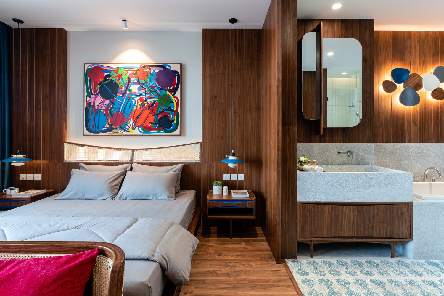 Resort hotel high-end customized full set of furniture J-958