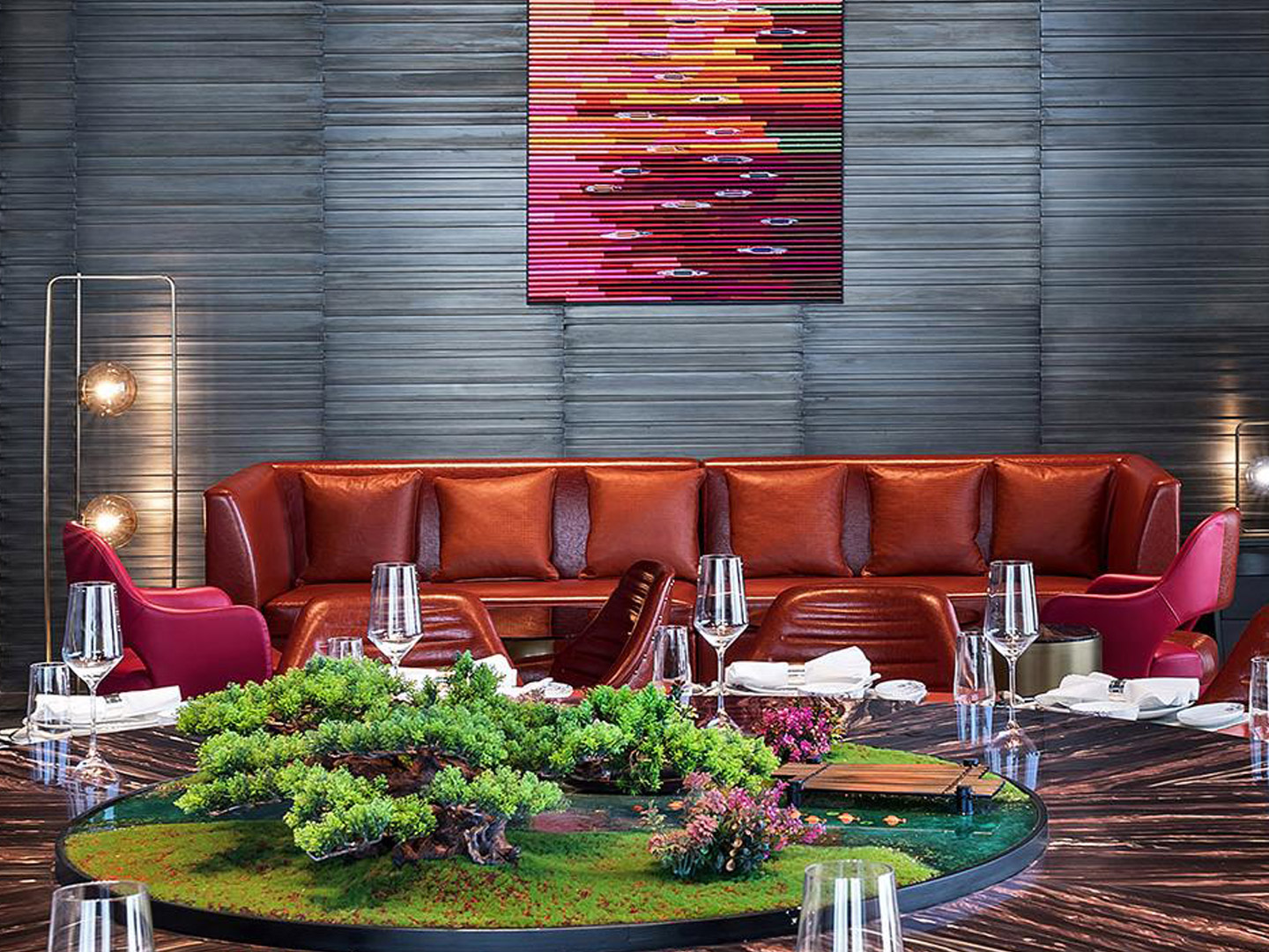Engineering project villa resort hotel custom furniture J-830