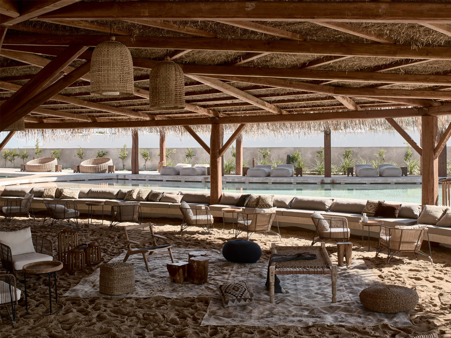 Furniture customization factory villa hotel furniture J-874