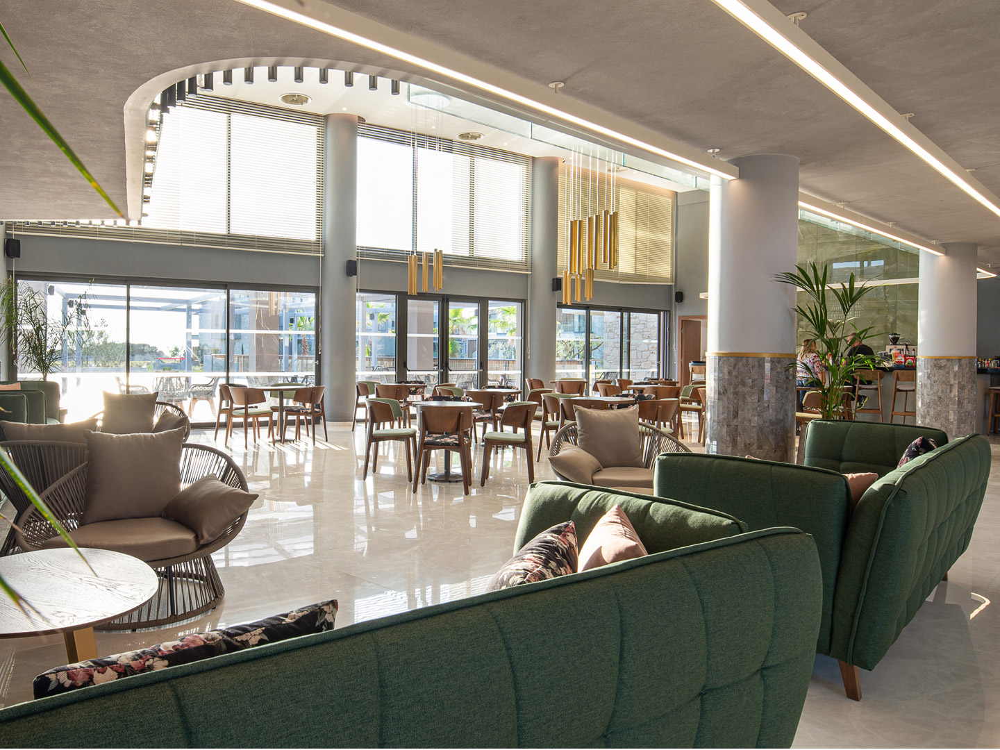 Luxury project villa hotel homestay furniture J-877