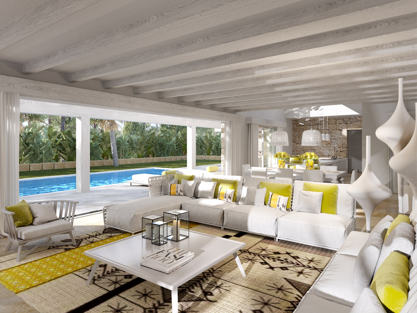 High-end customized homestay resort hotel furniture J-898
