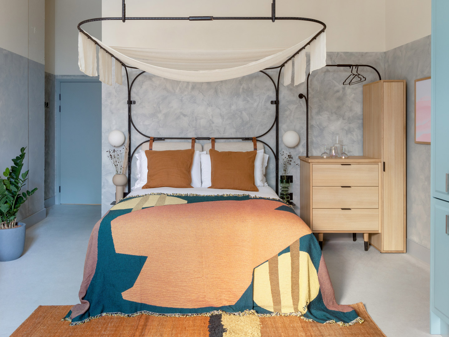 Simple modern resort hotel custom furniture J-954